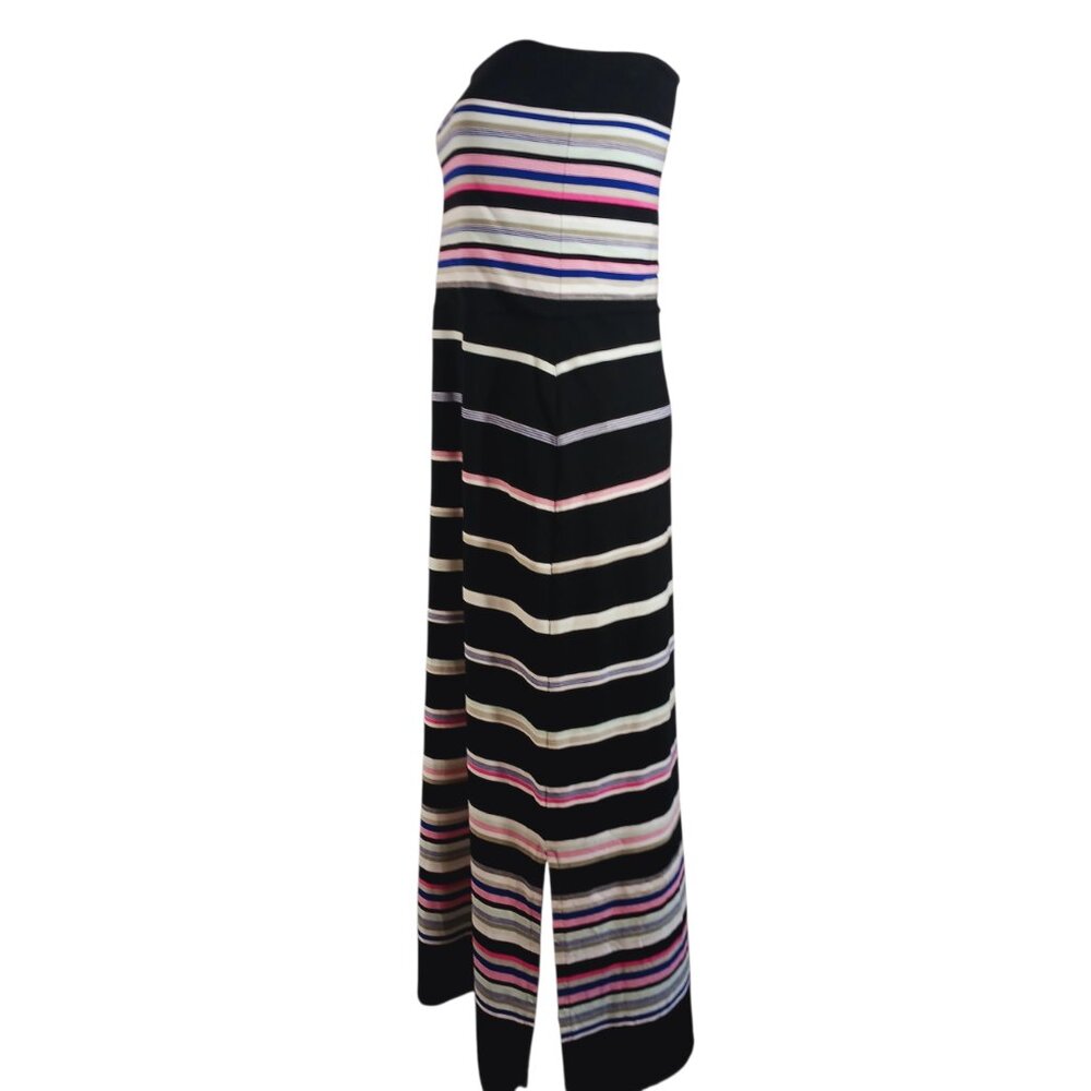 White House Black Market Striped Convertible Maxi Midi Tube Dress / Skirt SZ MED - Picture 6 of 15